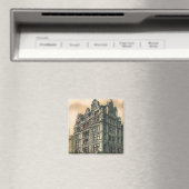 Aimant Architecture vintage Queens Hotel Leicester Carré (In Situ (Lave-vaisselle))