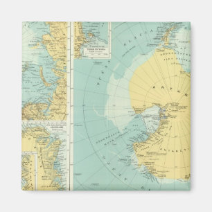 Aimant Arctique, Antarctique