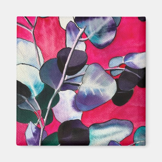 Aimant Ardoise feuille gomme (Devant)