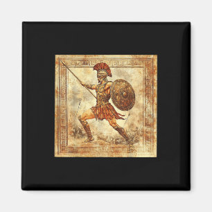 Aimant Ares Grec Guerrier Dieu Ancienne Grèce Mythologie