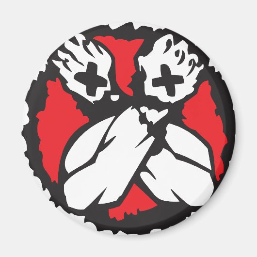 Aimant Arête droite (D) (Devant)