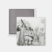 Aimant Argan et Monsieur Purgon (Recto/Verso)