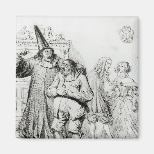 Aimant Argan et Monsieur Purgon (Devant)