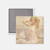 Aimant Argent d'Albert Joseph Moore, Beaux-Arts victorien (Recto/Verso)