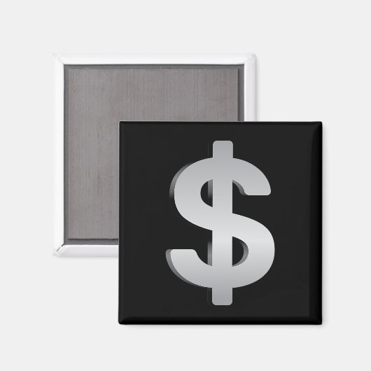 Aimant Argent Et Monnaie (Recto/Verso)