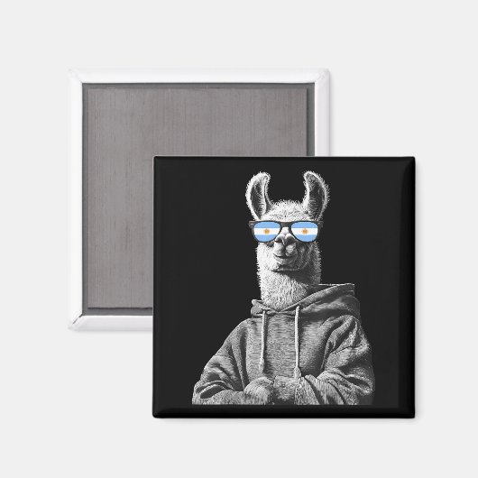 Aimant Argentina Pride Argentinian Flag  (Recto/Verso)