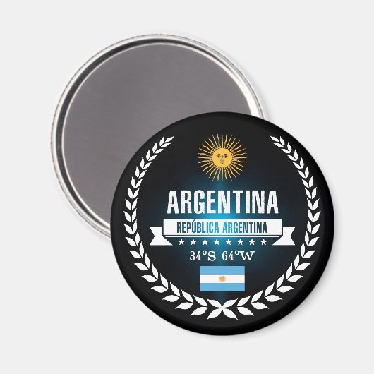 Aimant Argentine (Recto/Verso)