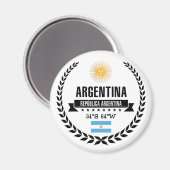 Aimant Argentine (Recto/Verso)