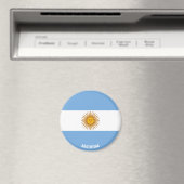 Aimant Argentine Drapeau charmant patriotique (In Situ (Lave-vaisselle))