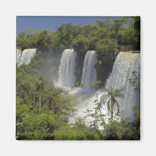 Aimant Argentine, les chutes d'Iguacu au soleil. (Devant)