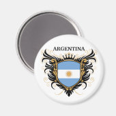 Aimant Argentine [personnaliser] (Recto/Verso)