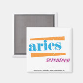 Aimant Aries Aqua (Recto/Verso)