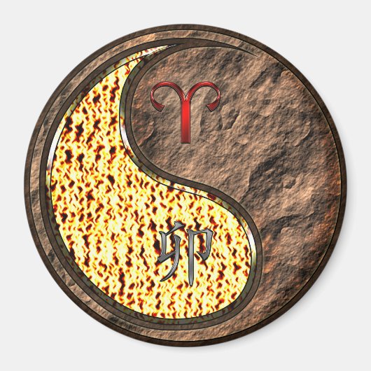 Aimant Aries & Earth Rabbit (Devant)