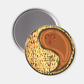 Aimant Aries et bois de rat (Recto/Verso)