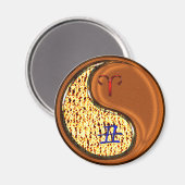 Aimant Aries et bois d'ox (Recto/Verso)