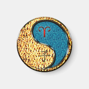 Aimant Aries et rat d'eau