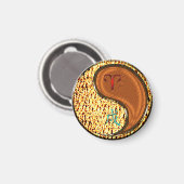 Aimant Aries et Wood Dog (Recto/Verso)