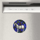 Aimant Aries Zodiac Vitrail Notre-Dame de Paris Mag (In Situ (Lave-vaisselle))