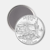 Aimant Arizona (Recto/Verso)