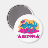 Aimant Arizona Desert Rose (Recto/Verso)