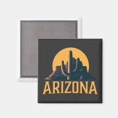 Aimant Arizona États-Unis d'Amérique (Recto/Verso)