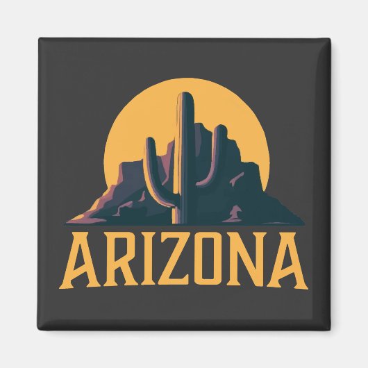 Aimant Arizona États-Unis d'Amérique (Devant)