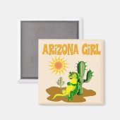 Aimant Arizona Girl (Recto/Verso)