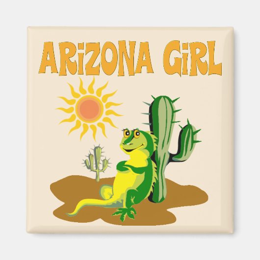 Aimant Arizona Girl (Devant)
