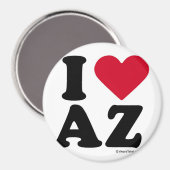 AIMANT ARIZONA -I LOVE AZ - I LOVE ARIZONA (Recto/Verso)