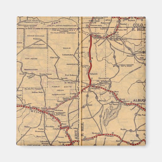 Aimant Arizona, Nouveau-Mexique (Devant)