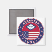 Aimant Arkansas (Recto/Verso)