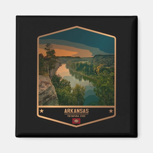 Aimant Arkansas (Devant)