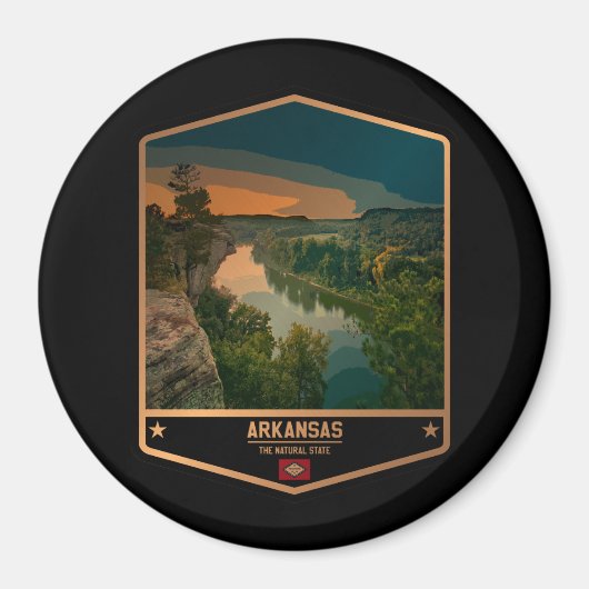 Aimant Arkansas (Devant)