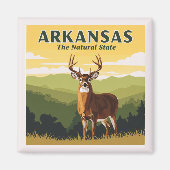 Aimant Arkansas vintage (Devant)
