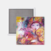 AIMANT ARLECCHINO ET COLOMBINA (Recto/Verso)