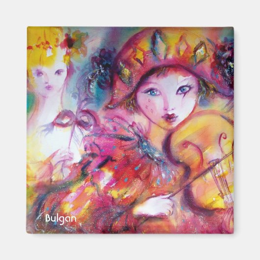 AIMANT ARLECCHINO ET COLOMBINA (Devant)