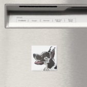 Aimant Arlequin Great Dane (In Situ (Lave-vaisselle))