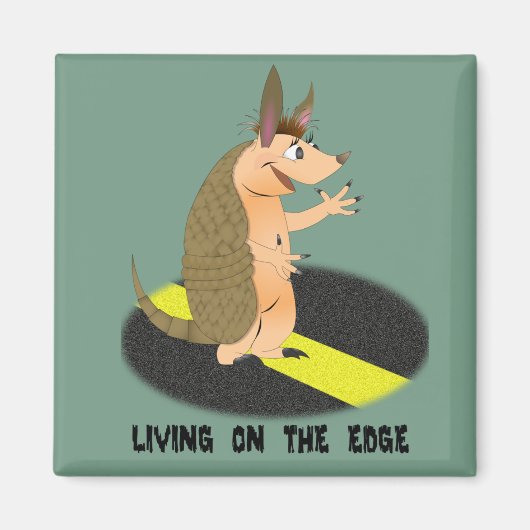 Aimant Armadillo Carré de bord (Devant)