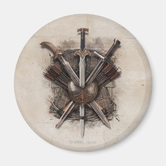 Aimant Arme De L'Armée Des Hommes (Devant)