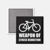 Aimant Arme de vélo anti-stress (Recto/Verso)