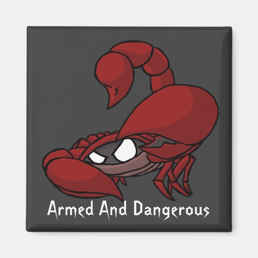Aimant armé et dangereux (Devant)