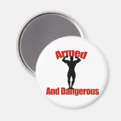 Aimant Armé et dangereux (Recto/Verso)