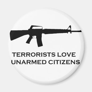 Aimant arme terroriste