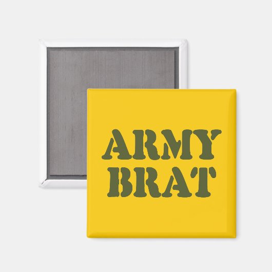 AIMANT ARMÉE BRAT (Recto/Verso)