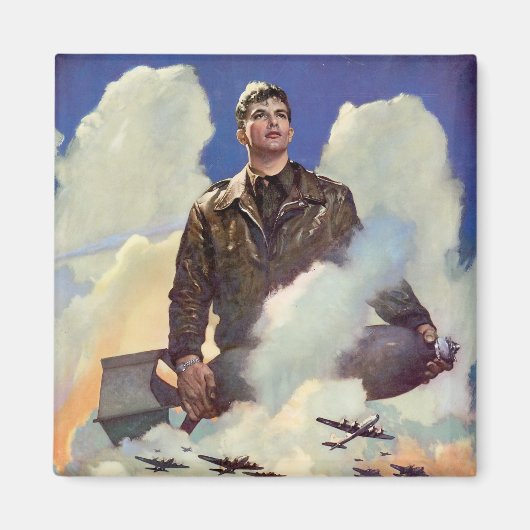 Aimant Armée de l'air (Devant)