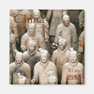 Aimant Armée de Terracotta à Xi'an / 西 Chine