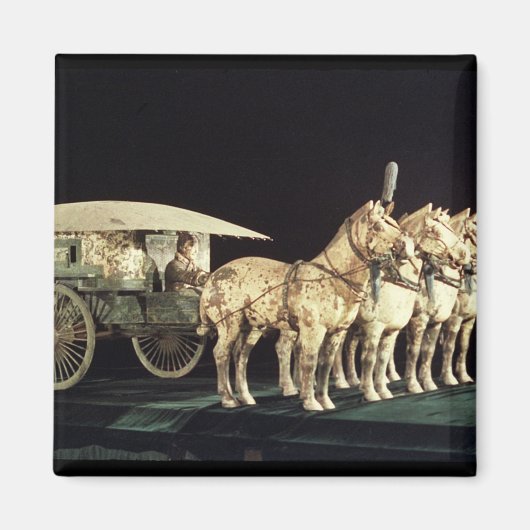 Aimant Armée de terre cuite, dynastie Qin (Devant)