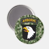 Aimant Armée hurlant Aigle (Recto/Verso)