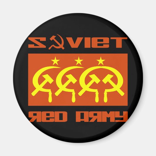 Aimant Armée rouge soviétique CCCP (Devant)