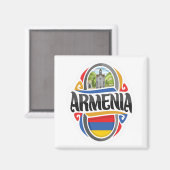 Aimant Arménie (Recto/Verso)